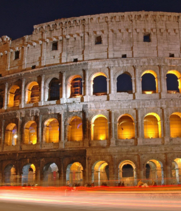 Rome Italy Go night